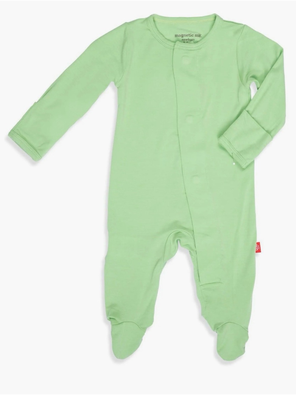 Magnetic Me Mint Green Footed One-Piece